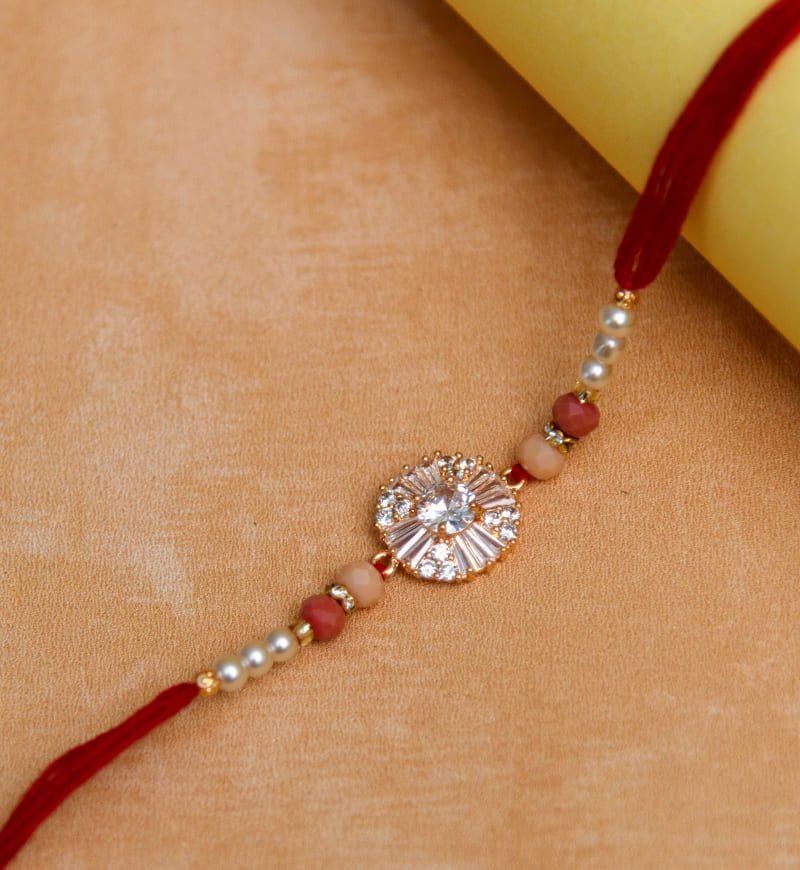 AD Stone Designer Look Rakhi