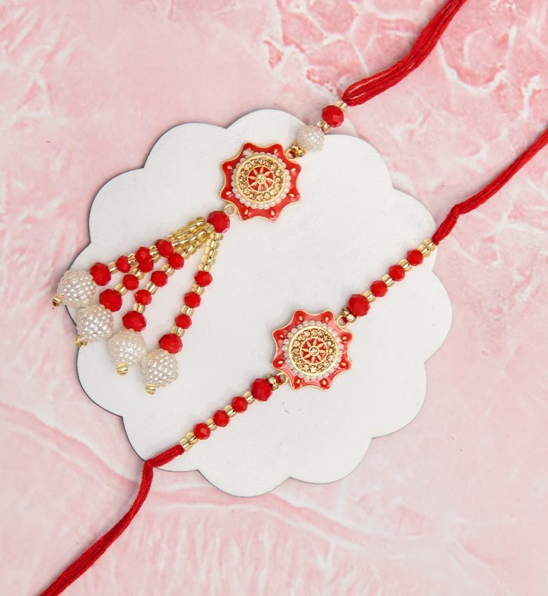 Bhaiya Bhabhi Elegant Collection Rakhi