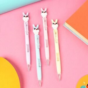 Stationary Pencil-Eraser Combo (Set of 4)