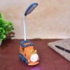 Train Pen Stand LED Desk Light Study Night Table Lamp with USB Charging Cable Table Lamp 4cm (1Pc) - Image 3