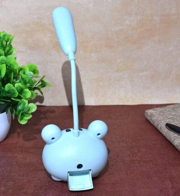 Cute Smiley Mouse Lamp with Sharpener Blue Color (1Pc) - Image 3