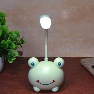 Cute Smiley Mouse Lamp with Sharpener Green Color (1Pc)