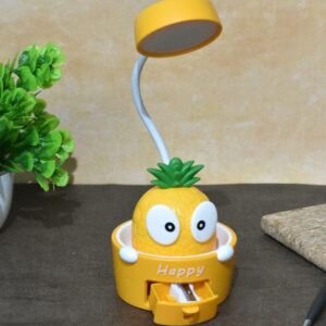 Bobblehead Pineapple Lamp with Sharpener Yellow Color (1Pc)