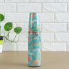 Copper Water Bottle with Glass |