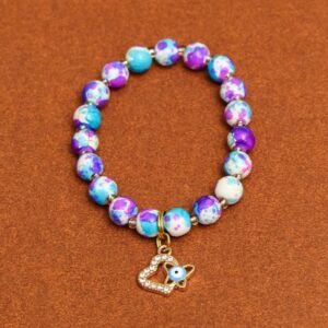 Radiant Harmony Glass Beads Bracelet