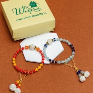 Pearl Rakhi Bracelet | Set of 2 Pcs