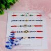 Combo of 5 Rakhis with Chocolates N Cookies - Image 3