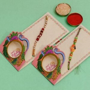 Beads Designer Rakhi (Set of two Rakhi)