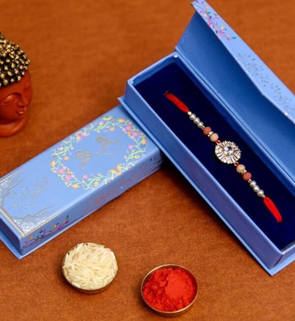 AD Stone Designer Look Rakhi