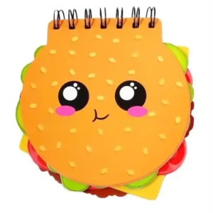 Burger Shape Notebook for Kids, Students & Children Birthday Return Gift (1 Pc)