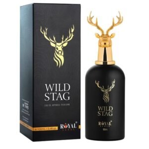 ROYAL Sense Wild Stag Premium long lasting perfume (Black)- 100 ml (For Men & Women)