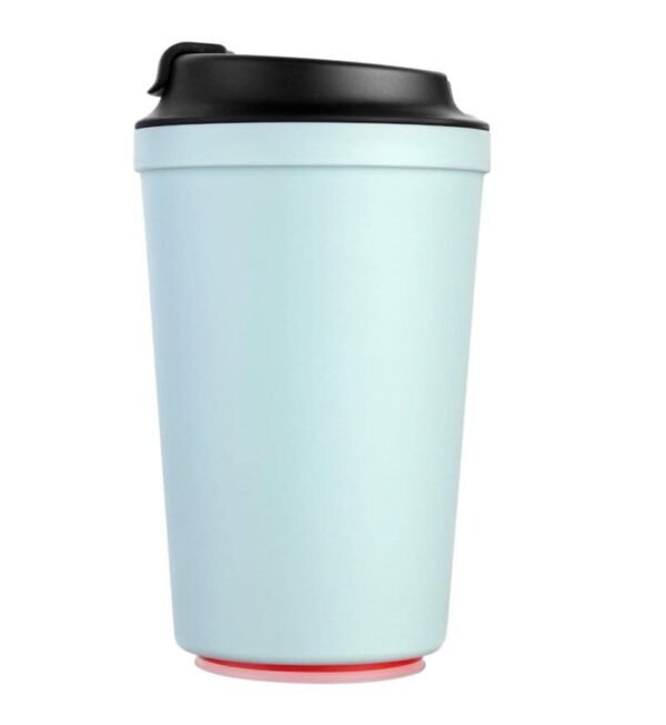 Coffee Suction Mug Sky Blue Color