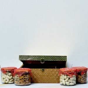 Dry Fruits Festive Hamper (4 Jar)