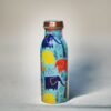 Copper Water Bottle | Elephant Meenakari | 500 ml - Image 2