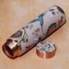 Copper Water Bottle Meena Print With Lacquer Coating Water Bottle with Advanced Leak Proof | 950 ml - Image 3