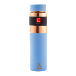 Le Casa Greek Blue Copper Water Bottle (1000 ml)