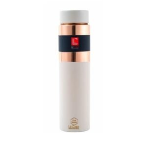 Le Casa Greek Grey Copper Water Bottle (1000 ml)