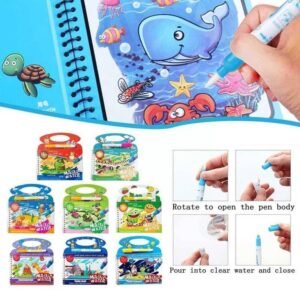 Reusable Magic Water Coloring Book