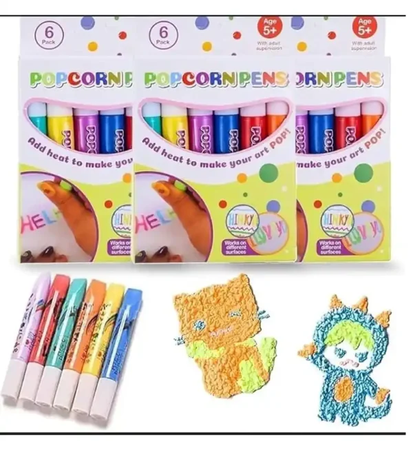 Popcorn Pen (Set of 6pcs) - Image 2